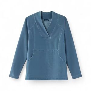 Denim Blue Women's Tunic Top